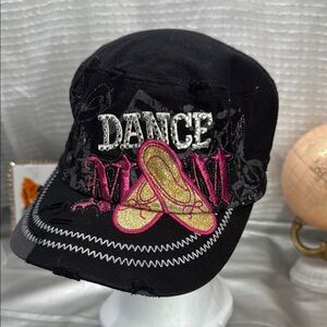 (W4)Leader L.O.G.A Y2K Cap Dance
Mom W/Rhinestone
Distressed Adjustable Black
NW